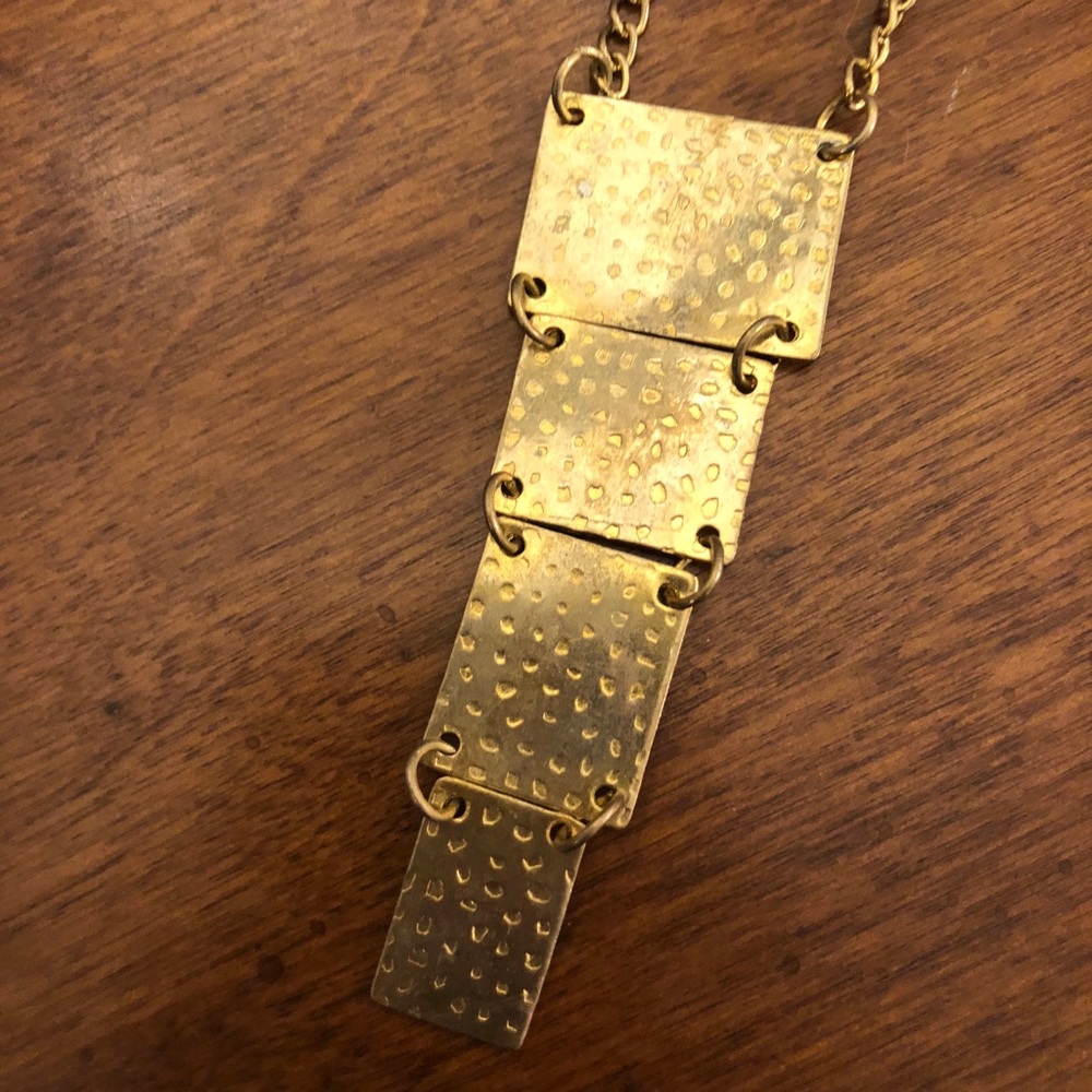 Gold necklace